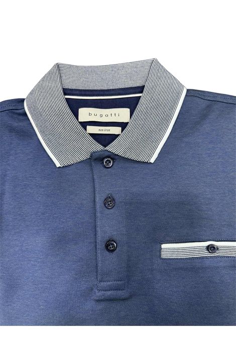 Polo shirt with contrasting trim BUGATTI | polo shirts | 8151 15091380